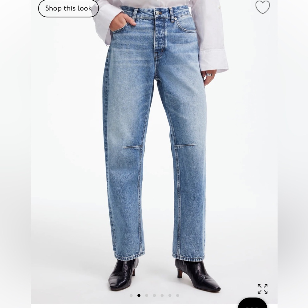 Madewell Barrel Jean in Dobbins wash